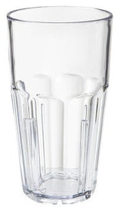 GET Enterprises Bahama SAN Plastic Clear Tumbler, 16 Ounce -- 72 per case