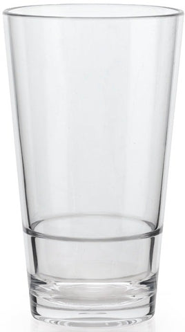 GET Enterprises SAN Clear Stackable Glass, 20 Ounce -- 24 per case