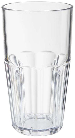GET Enterprises Bahama SAN Plastic Clear Beverage Tumbler, 22 Ounce -- 72 per case