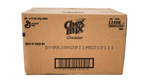Chex Mix Cheddar - 1.75 oz. bag, 60 per case