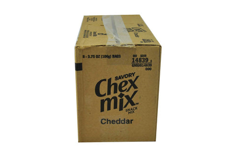 Chex Mix Cheddar Snack Mix, 3.75 Ounce -- 8 per case.