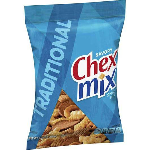 Chex Mix Traditional Snack Mix, 3.75 Ounce -- 8 per case