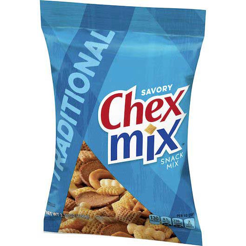 Chex Mix Traditional Snack Mix, 3.75 Ounce -- 8 per case