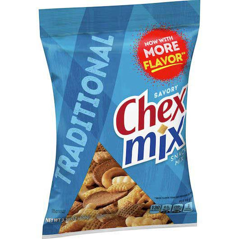 Chex Mix Traditional Snack Mix, 3.75 Ounce -- 8 per case
