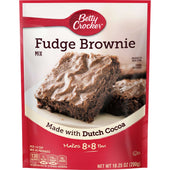 Betty Crocker Fudge Brownie Mix, 10.25 Ounce -- 6 per case.