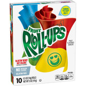 Fruit Roll Ups - Blastin Berry Hot Colors, 5 Ounce -- 10 per case.