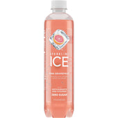 Sparkling Ice Pink Grapefruit Beverage, 17 Ounce -- 12 per case.