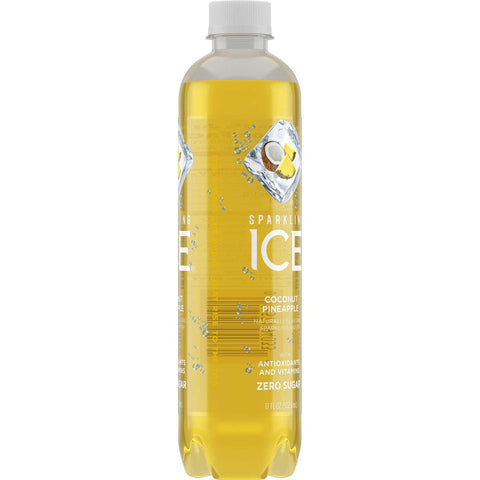Sparkling Ice Coconut Pineapple Beverage, 17 Fluid Ounce -- 12 per case.