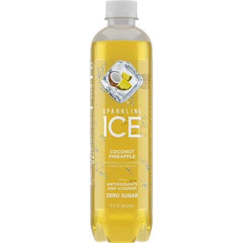 Sparkling Ice Coconut Pineapple Beverage, 17 Fluid Ounce -- 12 per case.