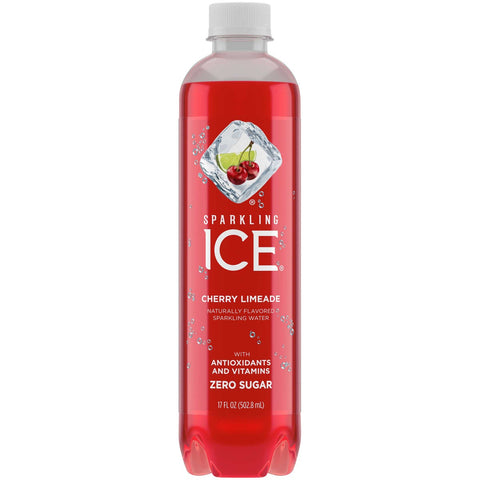 Sparkling Ice Cherry Limeade Beverage, 17 Fluid Ounce -- 12 per case.