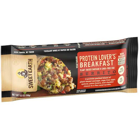 Sweet Earth Protein Lovers Breakfast Burrito, 6 Ounce -- 12 per case
