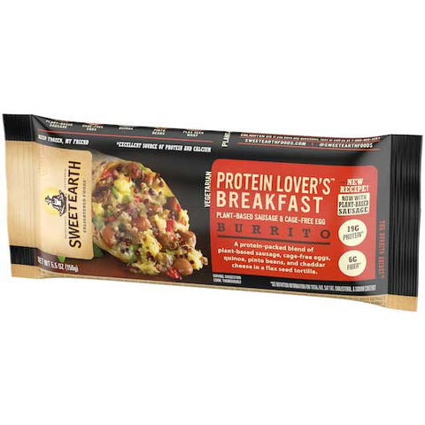 Sweet Earth Protein Lovers Breakfast Burrito, 6 Ounce -- 12 per case