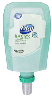 Dial Fit Basics Universal Touch Free Foaming Hand Wash, 33.8 Fluid Ounce -- 3 per case