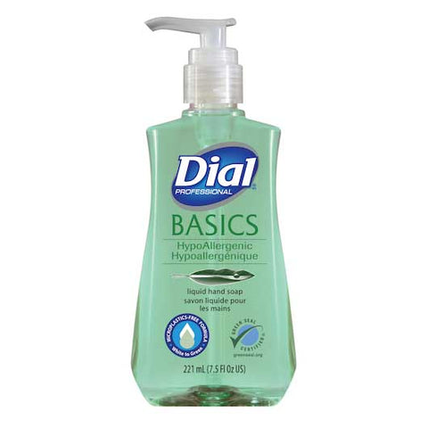 Dial Professional Basics Liquid Hand Soap, 7.5 Fluid Ounce -- 12 per case