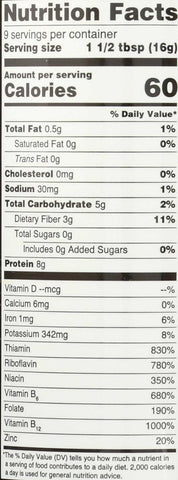 Red Star Nutritional Vegetarian Support Formula Mini Yeast, 5 Ounce -- 6 per case.