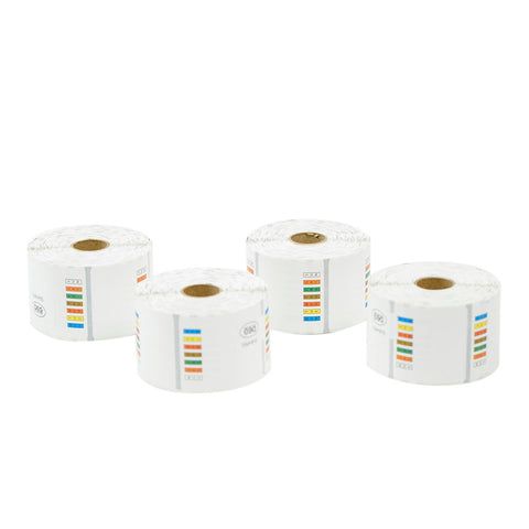 National Checking Date Code Genie Removable Color Label, 2 x 2 inch -- 4 per case.