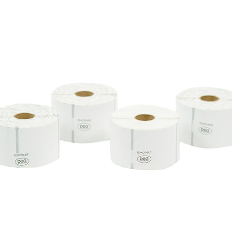 National Checking Date Code Genie Removable Blank Label Roll, 2 x 2 inch -- 4 per case.