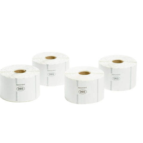 National Checking Date Code Genie Permanent Blank Label Roll, 2 x 3 inch -- 4 per case.