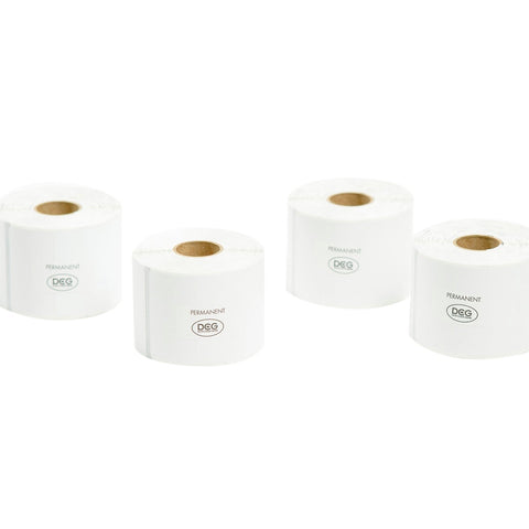 National Checking Date Code Genie Permanent Color Label Roll, 2 x 4 inch -- 4 per case.