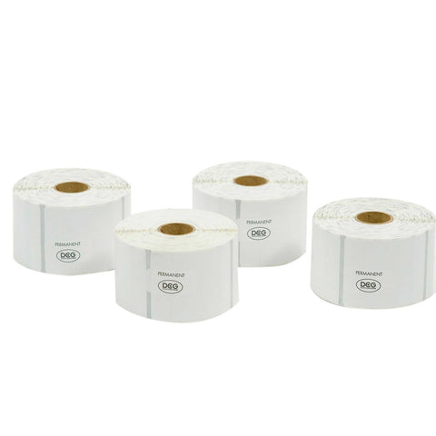 National Checking Date Code Genie Permanent Blank Label Roll, 2 x 2 inch -- 4 per case.