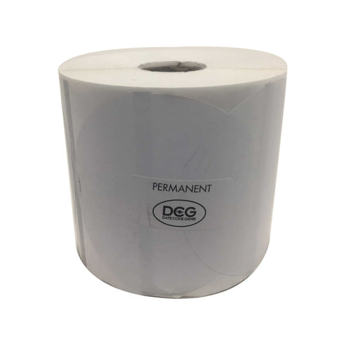 National Checking Blank Permanent Label, 2 x 6 inch -- 4 per case.