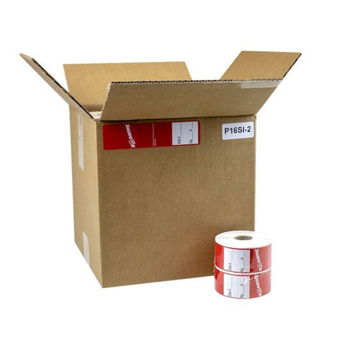 Ncco Red Permanent Secure It Label Roll, 1 x 7 inch -- 500 per case