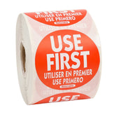 National Checking Company Use First Removable Label, 2 inch -- 500 per case.