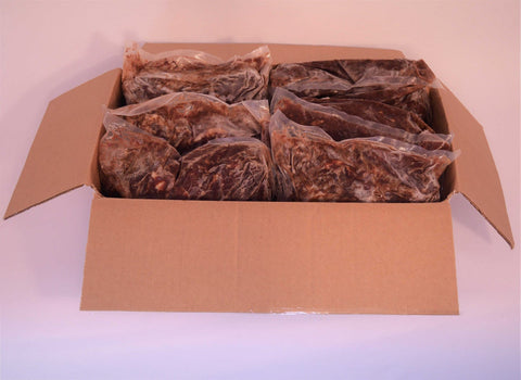 Ada Valley Gourmet Foods Cooked Seasoned Beef Swiss Steak, 4 Ounce -- 72 per case.