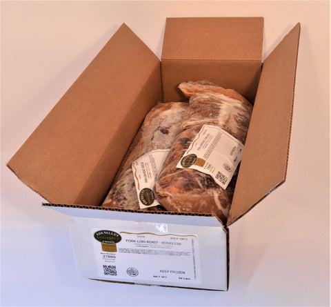 Ada Valley Gourmet Foods Low Sodium USDA Pork Loin Roast, 10 Pound -- 2 per case.