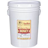 SueBee White Honey Pail, 60 Pound