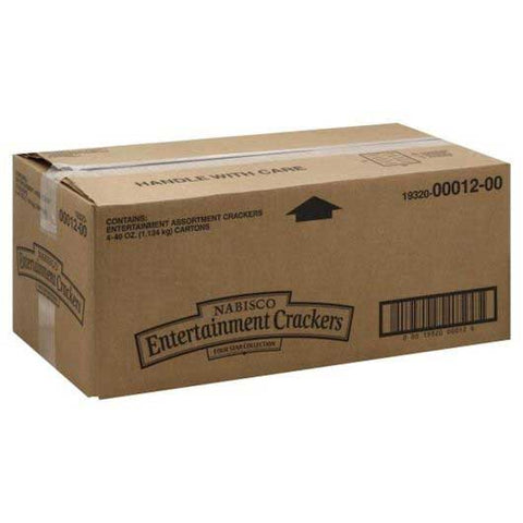 Nabisco Assorted Entertainment Cracker, 40 Ounce -- 4 per case