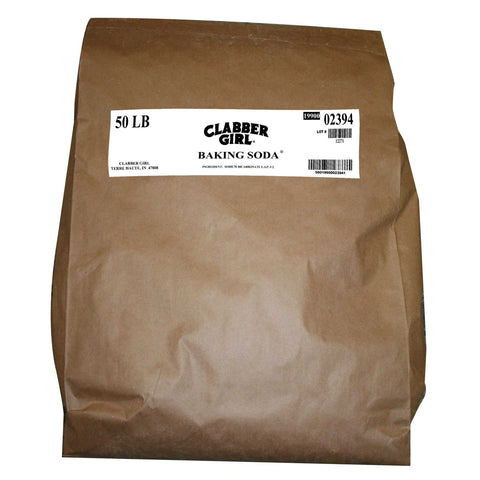 Clabber Girl Number 2 Baking Soda, 50 Pound.