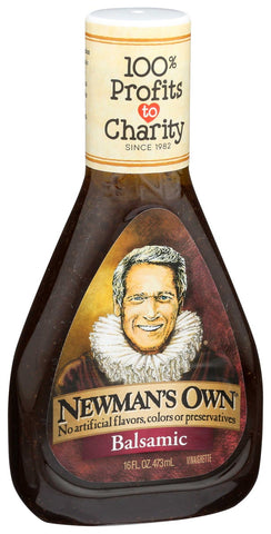 Newmans Own Balsamic Vinaigrette Salad Dressing, 16 Ounce -- 6 per case.