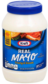Kraft Real Mayonnaise, 30 Fluid Ounce -- 12 per case
