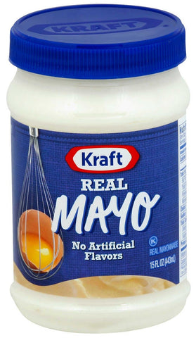 Kraft Real Mayonnaise, 15 Fluid Ounce -- 12 per case