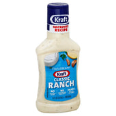 Kraft Classic Ranch Dressing, 8 Fluid Ounce -- 9 per case.