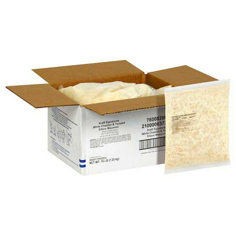 Kraft Signature White Cheddar Cheese, 4 Pound -- 4 per case