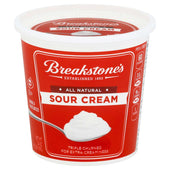 Breakstone's All Natural Sour Cream, 24 ounce -- 12 per case