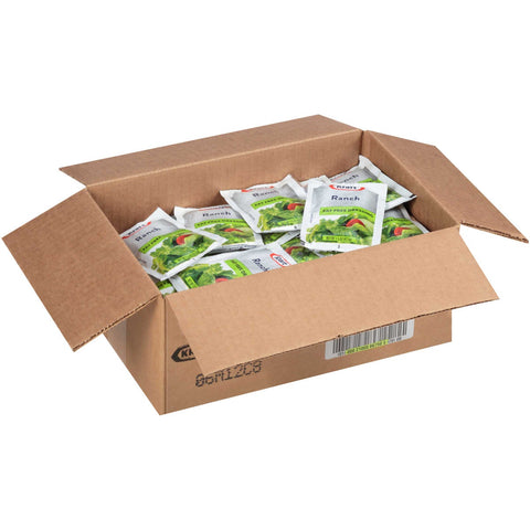 Kraft Single Serve Fat-Free Ranch Salad Dressing Packet, 1.5 ounce -- 60 per case