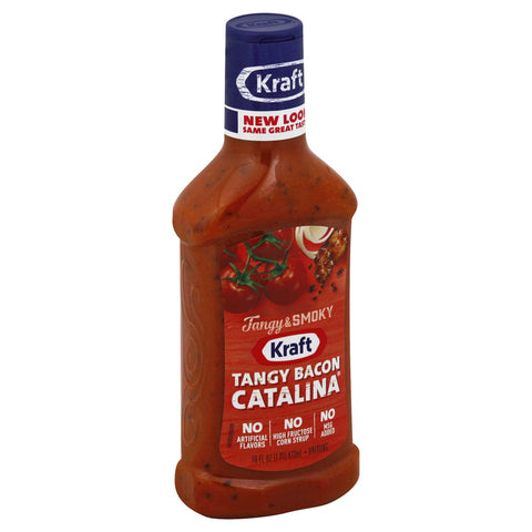 Kraft Tangy Bacon Catalina Dressing, 16 ounce -- 6 per case