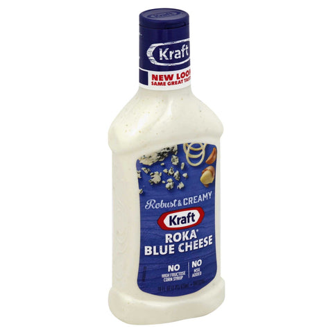 Kraft Roka Cheese Dressing In Plastic, 16 Ounce -- 6 Case