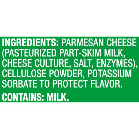 Kraft Grated Parmesan Cheese, 8 Ounce -- 24 per case.