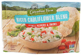 Cascadian Farm Organic Riced Cauliflower Blend with Bell Peppers and Onions, 12 Ounce -- 12 per case
