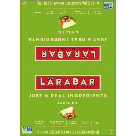 Larabar Apple Pie Bar, 25.6 Ounce -- 4 per case.