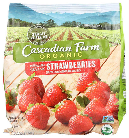 Cascadian Farm Organic Strawberries, 32 Ounce -- 6 per case