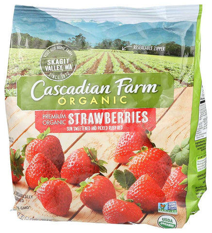 Cascadian Farm Organic Strawberries, 32 Ounce -- 6 per case