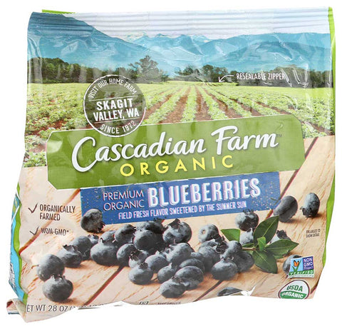 Cascadian Farm Organic Blueberries, 28 Ounce -- 6 per case