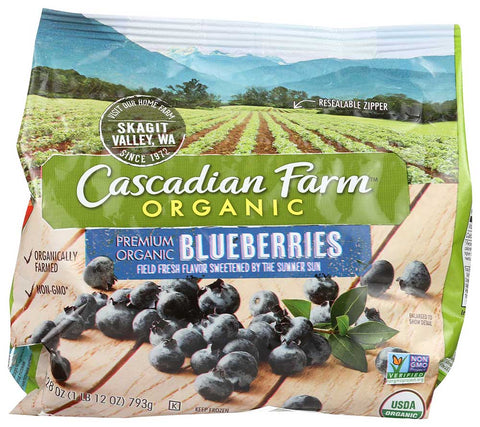 Cascadian Farm Organic Blueberries, 28 Ounce -- 6 per case