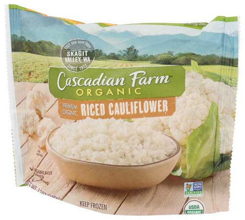 Cascadian Farm Organic Riced Cauliflower, 12 Ounce -- 12 per case