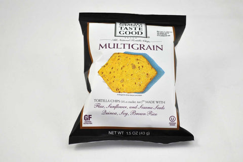 Food Should Taste Good Multigrain Tortilla Chips, 1.5 Ounce -- 24 per case.